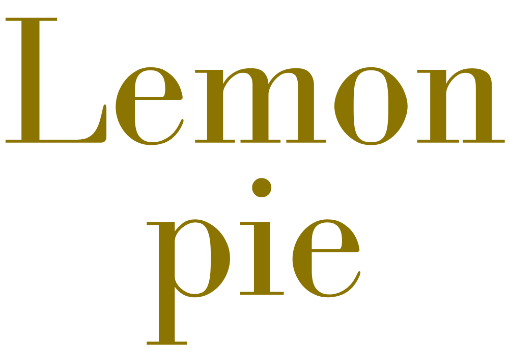 Lemon pie｜Cozy & Soft Wear